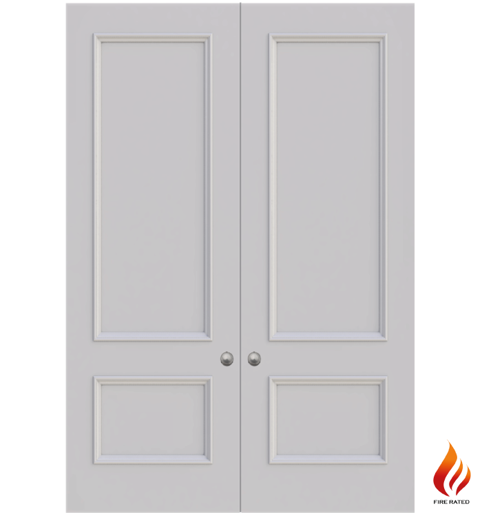  FD30 Fire Resistant Internal Double Doors