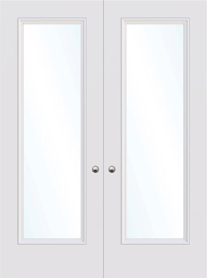 Cardiff Double Glass Fire Door