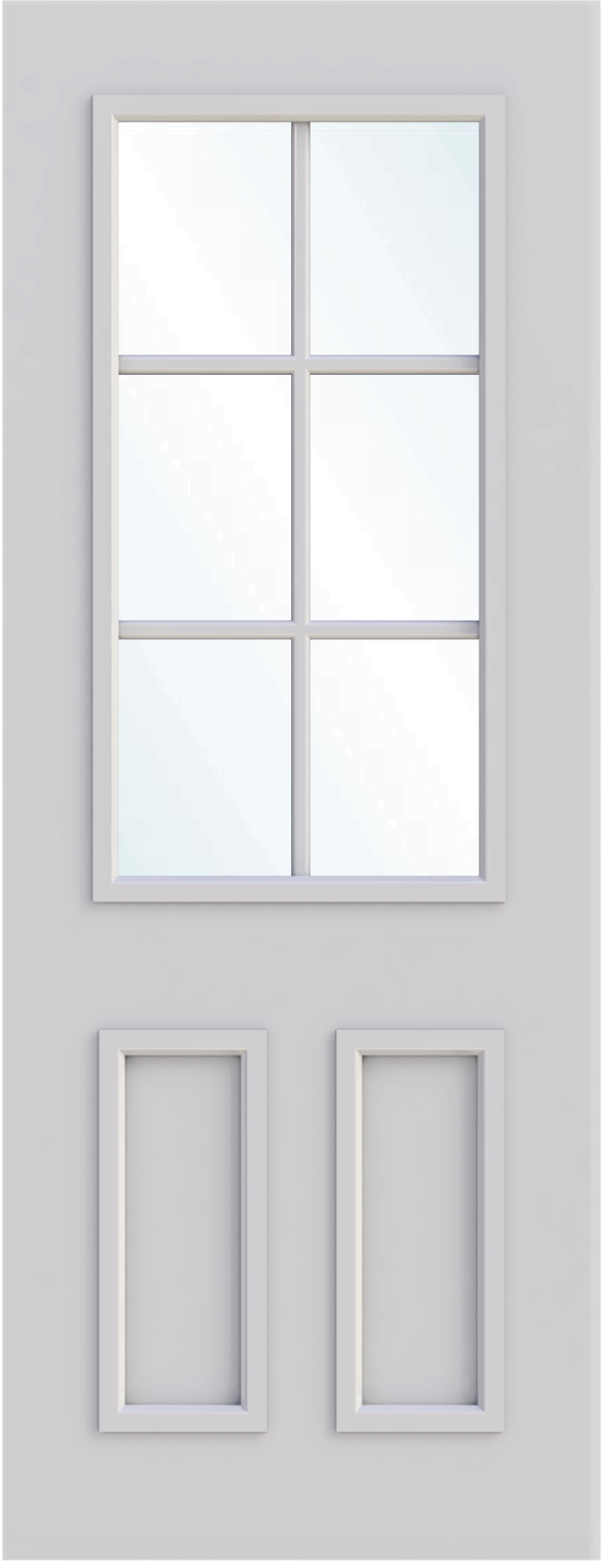 Oxford Single Glass Fire Door