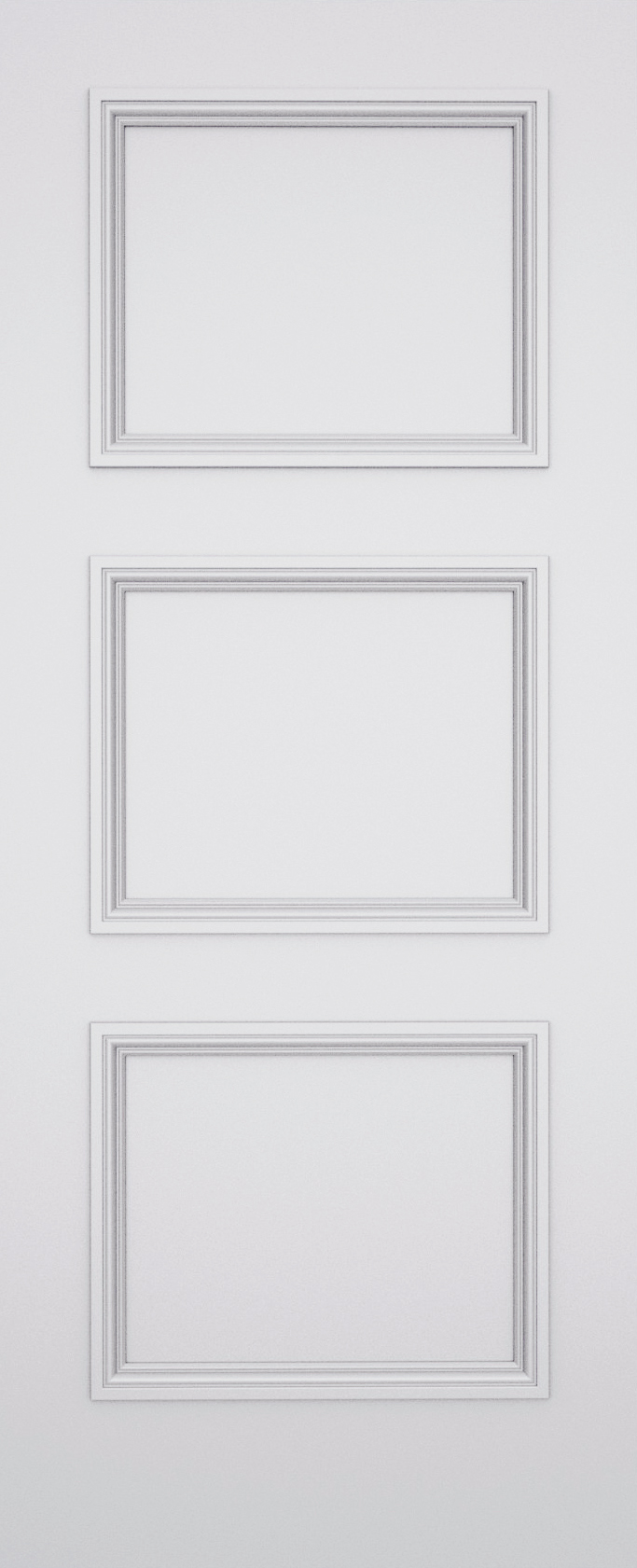 Trinity Balmoral 3 Panel Door