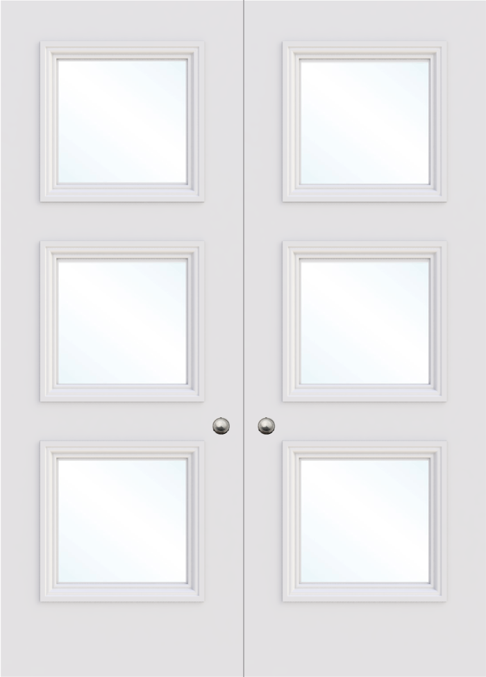 The Belfast Double Glass Door 