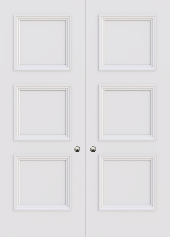 Balmoral 3 Panel Double Door