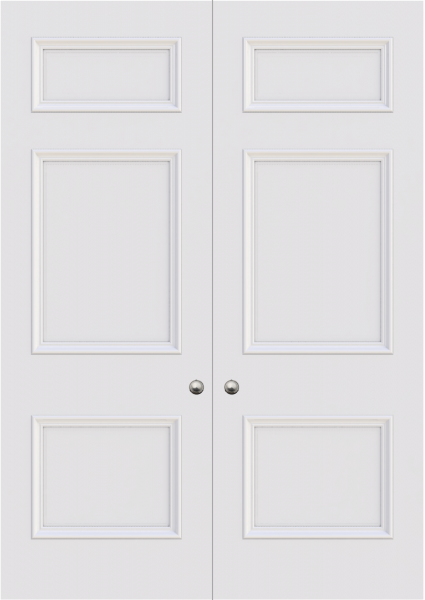 Cambridge 3 Panel Double Door