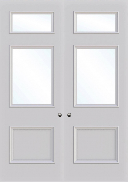 Croydon Double Glass Fire Door