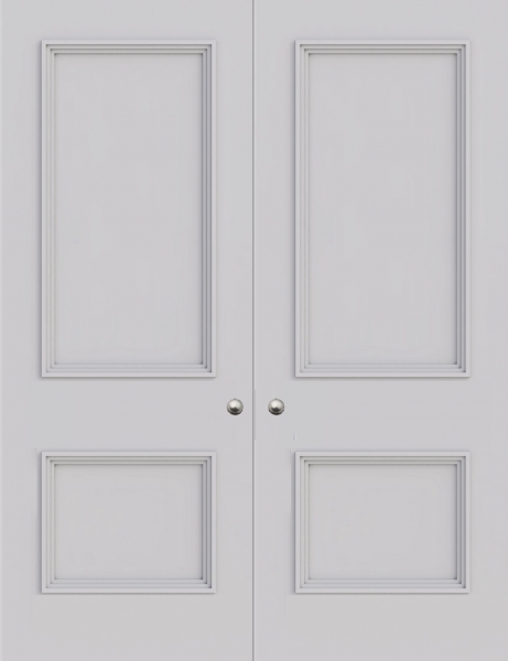 Newbury 2 Panel Double Fire Door