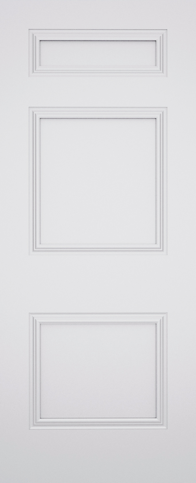 Ashbury Dublin 3 Panel Fire Door