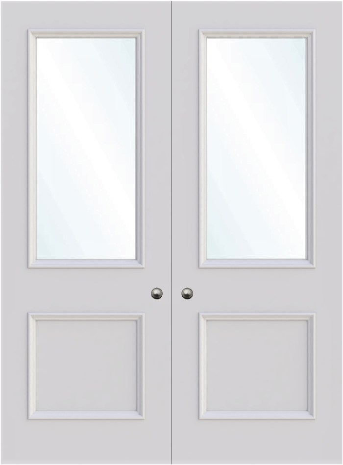 Birmingham Double Glass Fire Door