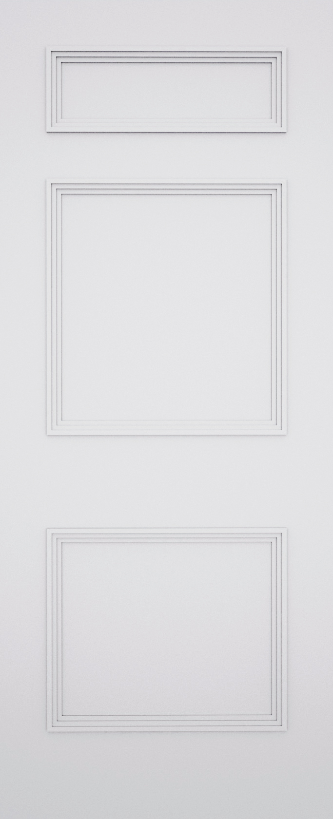 Ashbury Newbury 3 Panel Fire Door