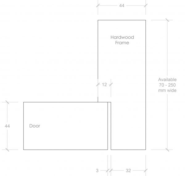 Internal Double Door Frame Made To Measure Doors Trunk Doors