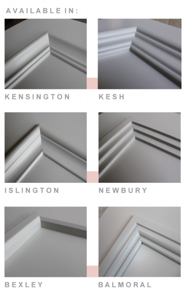 Birmingham Glass Door Moulding Options