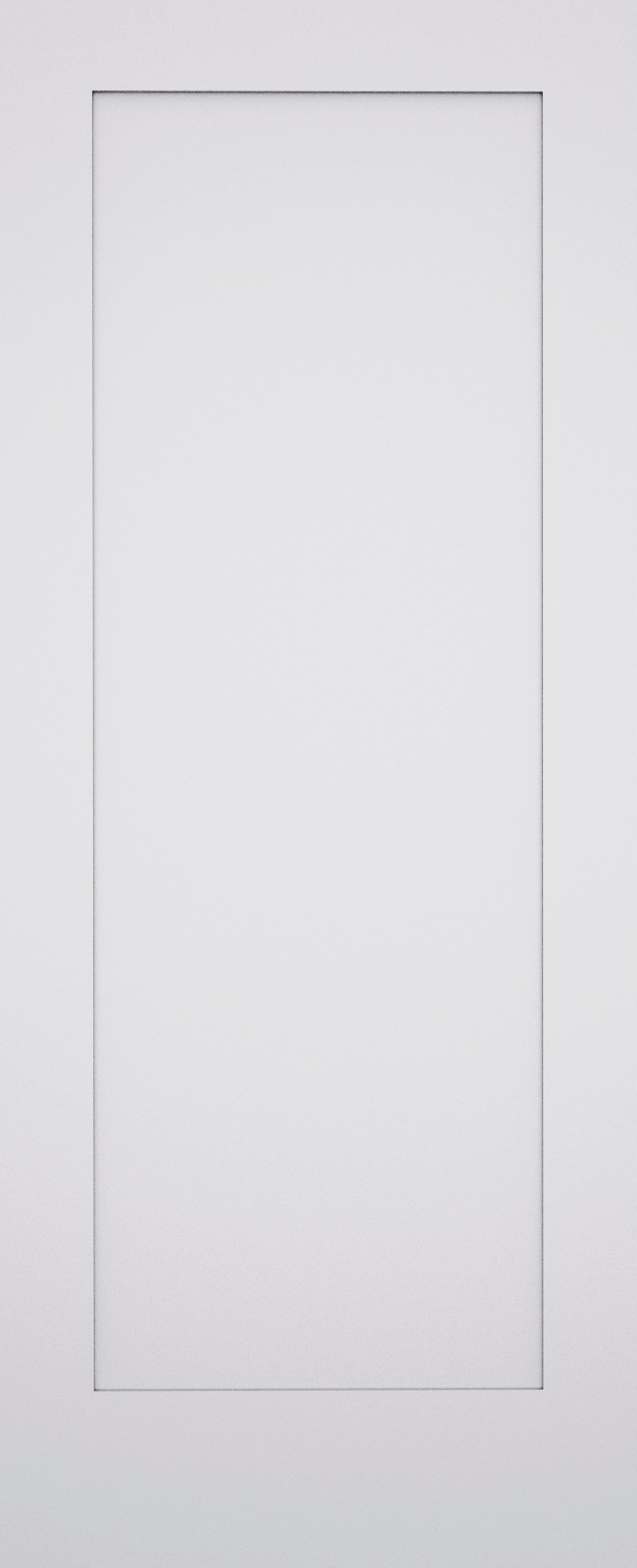 Solitaire Shaker 1 Panel Door