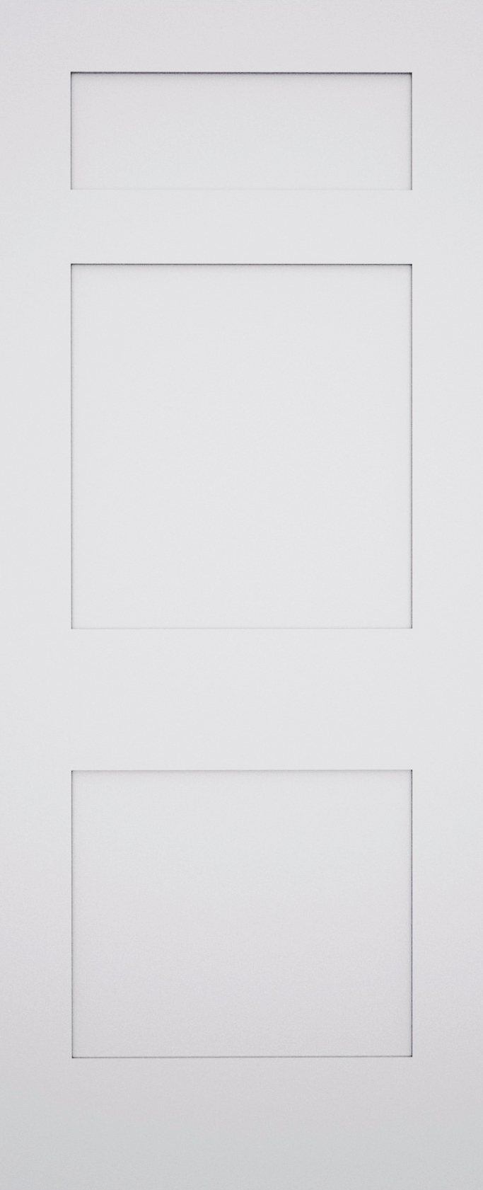 Ashbury Shaker 3 Panel Door
