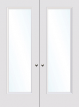 Cardiff Double Glass Fire Door