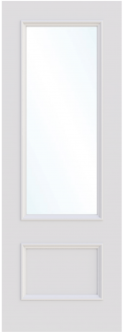 Leeds Single Glass Fire Door