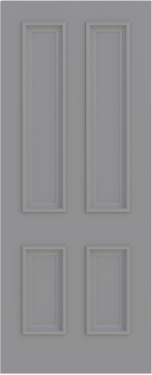 Victorian style 4 panel door