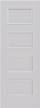 Quattro Knightsbridge 4 Panel Fire Door