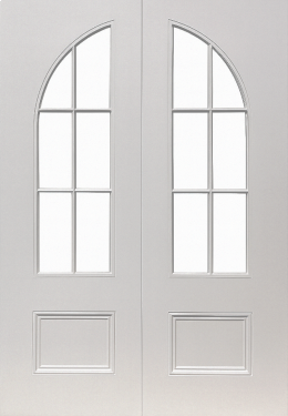 FD30 Glazed Arched Leeds