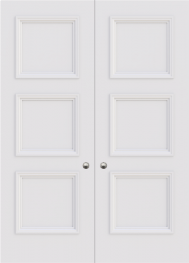 Trinity 3 panel Double Door