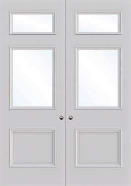 FD30 Glazed Croydon Double Doors