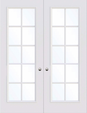 Glasgow Double Glass Fire Door