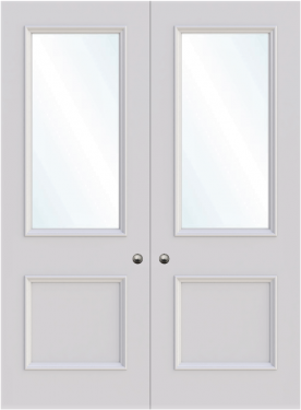 FD30 Glazed Birmingham Double Door