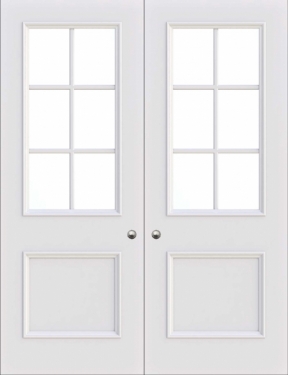 FD30 Glazed Manchester Double Door