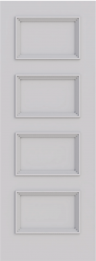 Quattro Newbury 4 Panel Fire Door