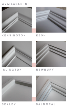 Birmingham Glass Door Moulding Options