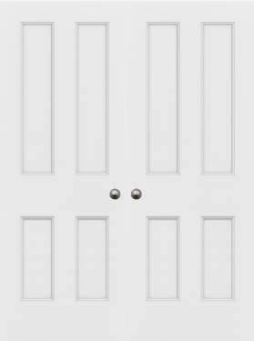 Classic 4 Panel Double door